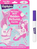 Mermaid Neon Hidden Pictures Puzzles