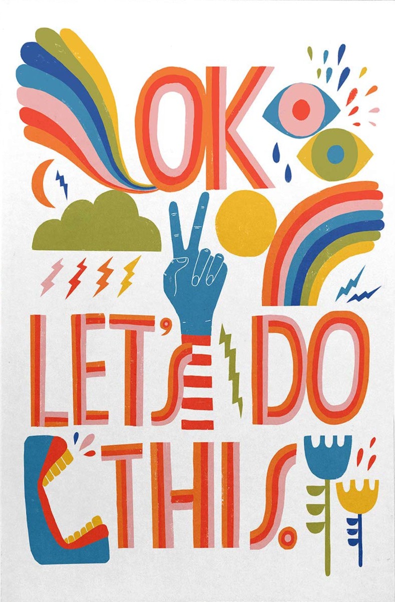 Lisa Congdon for Em and Friends OK Let's Do This Journal