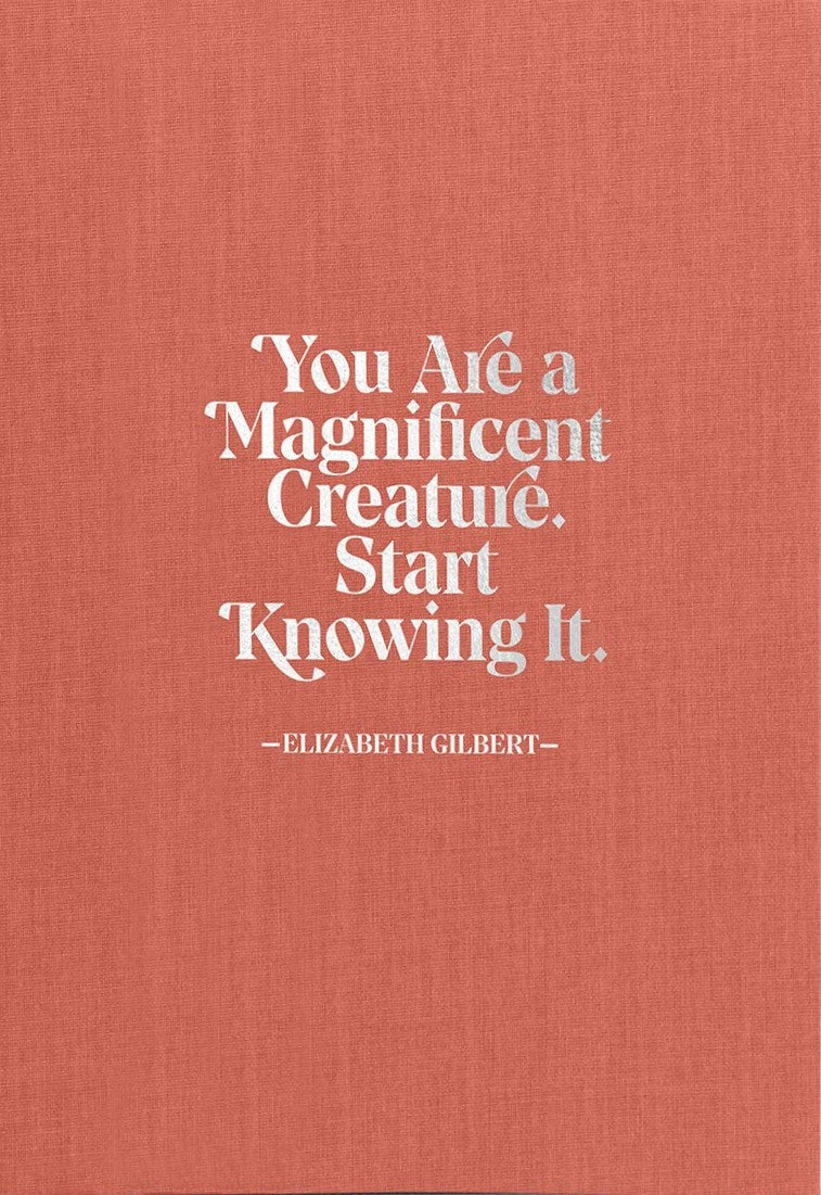 Elizabeth Gilbert for Em and Friends Magnificent Creature Journal