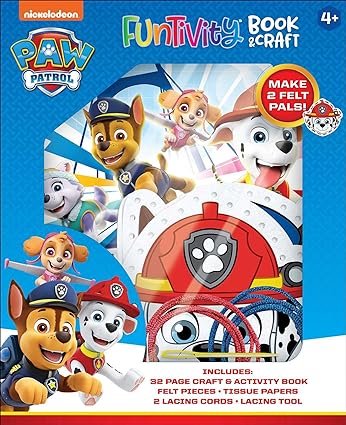 Nickelodeon PAW Patrol: Funtivity Book and Craft