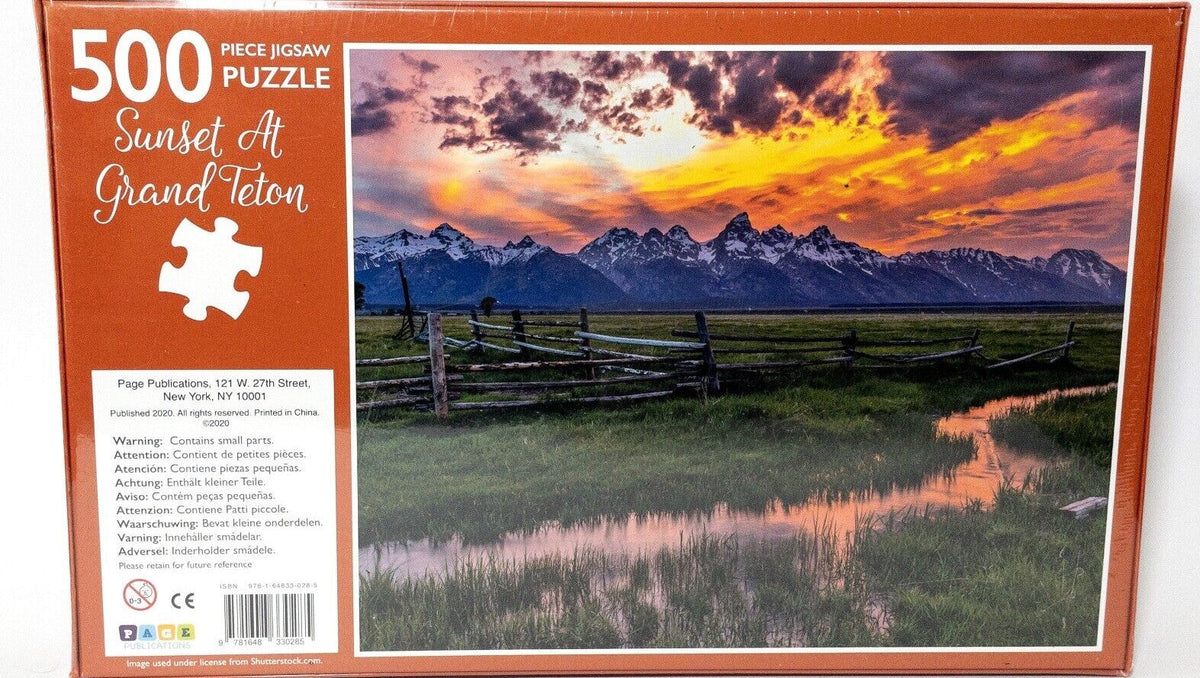 Sunset at Grand Teton