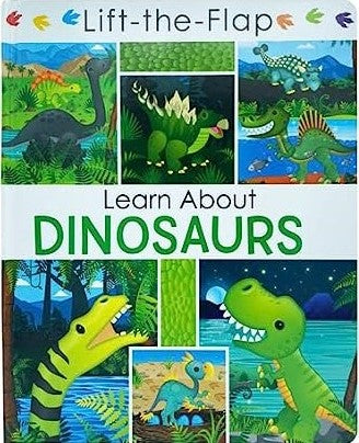 Learn About Dinosaurs - Lift the Flap Activity Kids Books
