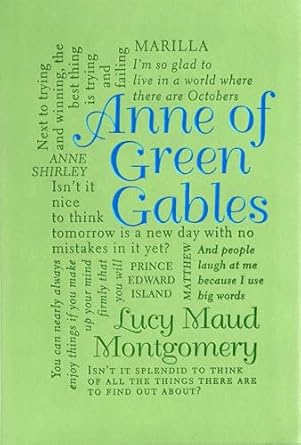 Anne of Green  Gables Word Cloud Classics