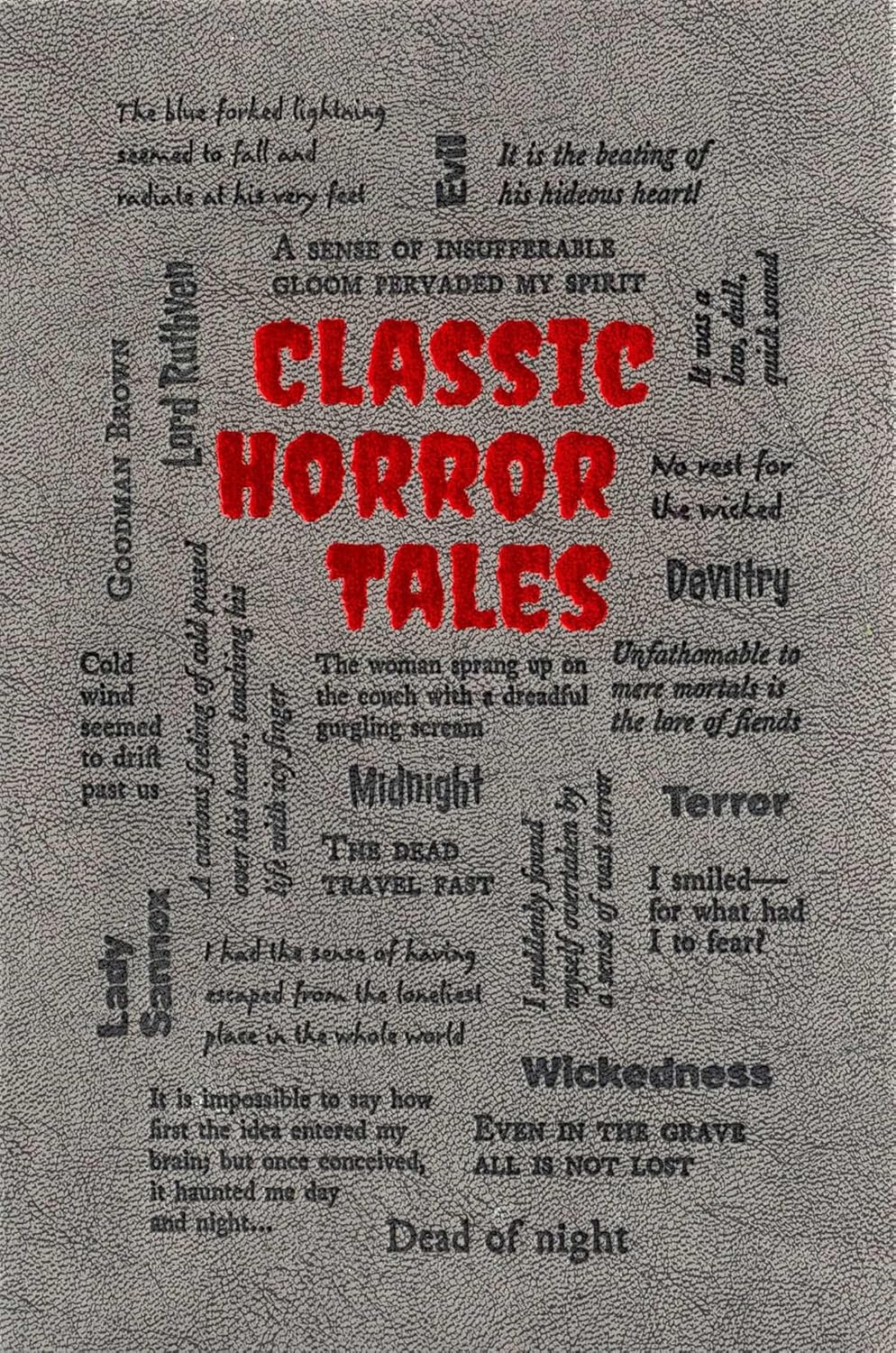 Classic Horror Tales Word Cloud Classics