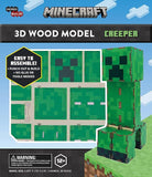 IncrediBuilds Minecraft Creeper 3D Wood Model