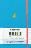 Knock Knock Crush Those Goals Undated Planner and Weekly Agenda Notebook