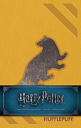 Harry Potter: Hufflepuff Hardcover Ruled Journal
