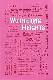 Wuthering Heights Word Cloud Classics