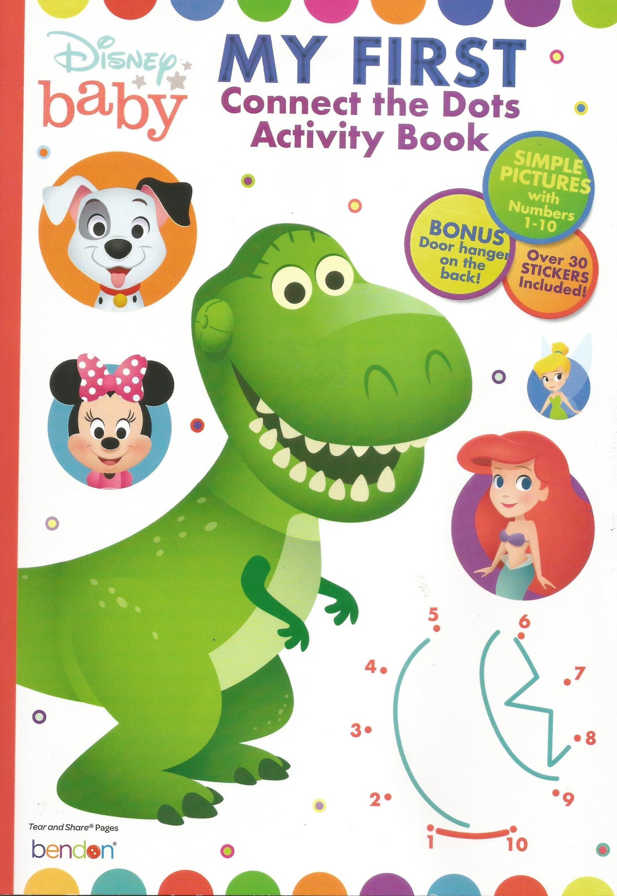Disney Baby My First Connect the Dots Activity Book
