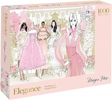 Elegance - 1000-Piece Puzzle - The Beauty of French Fashion