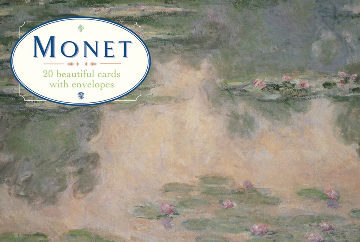 Card Box of 20 Notecards and Envelopes: Monet
