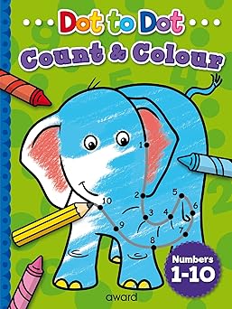 Dot to Dot Count and Colour - Count to 10
