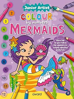 Junior Artist Colour by Numbers: Mermaids