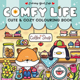 Comfy Life: Cute and Comfy Colouring Book