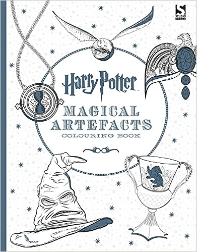 Harry Potter Magical Artefacts Colouring Book 4 (Adult Coloring)