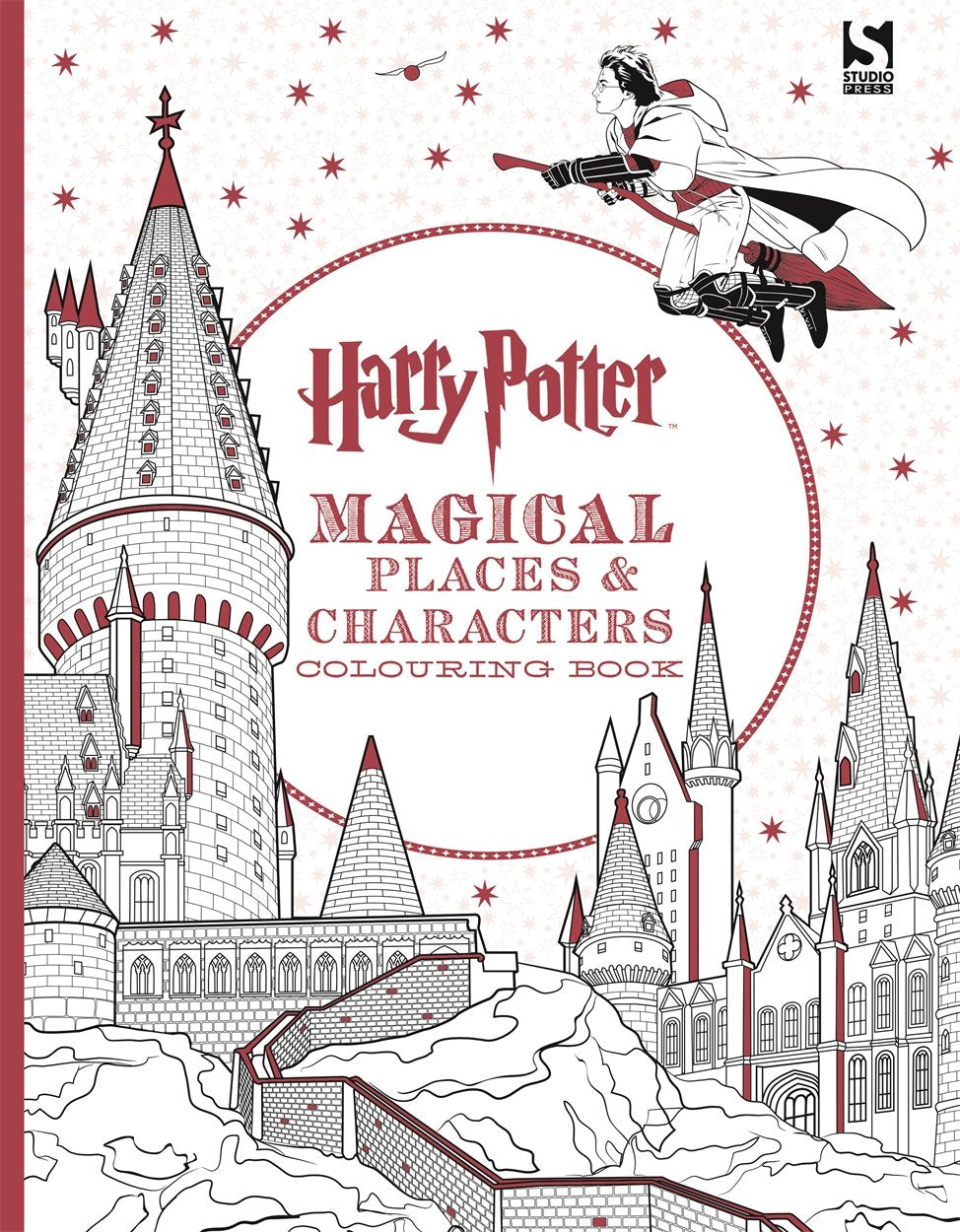 Harry Potter Magical Places and Characters Colouring Book 3