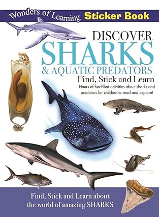 Discover Sharks - Sticker Book