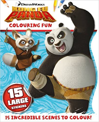 Kung Fu Panda: Colouring Book