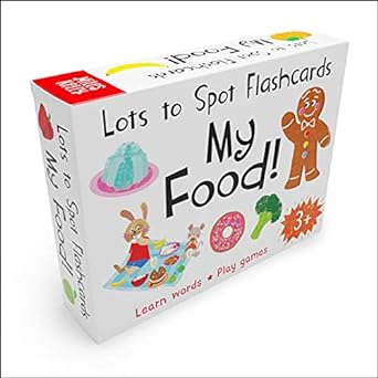 Lots to Spot Flashcards: My Food!