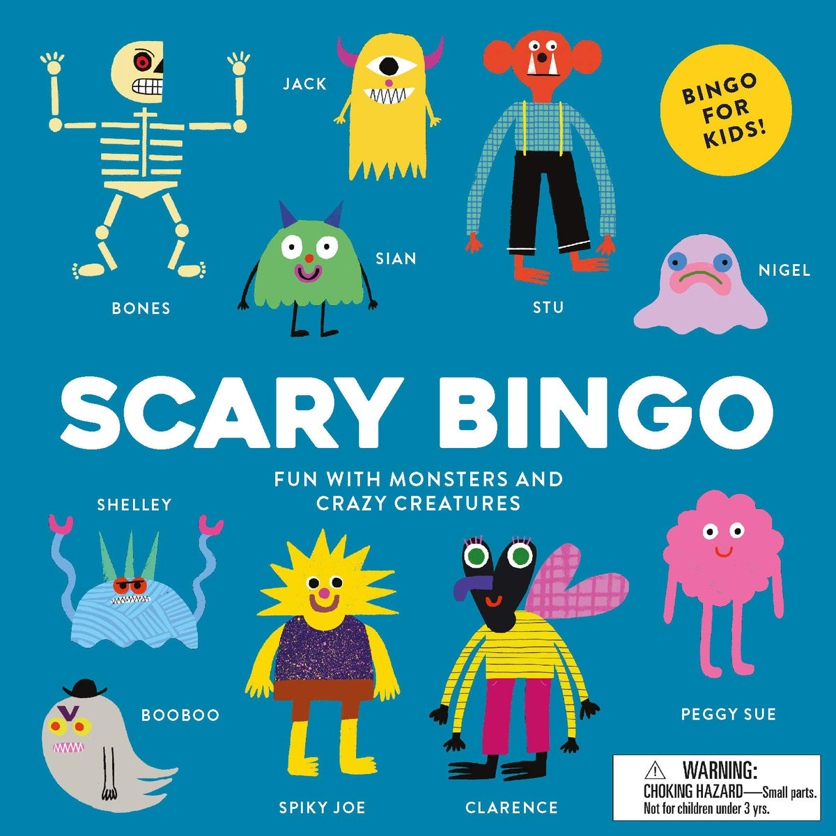 Scary Bingo - Fun With Monsters and Crazy Creatures