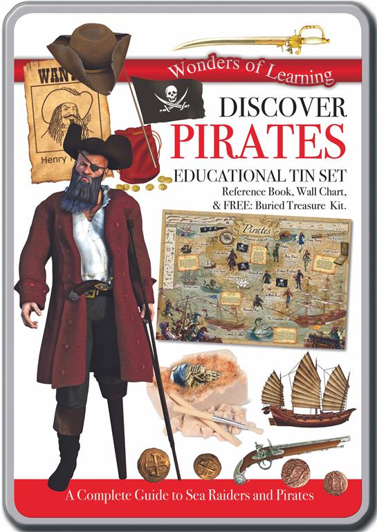 Wonders of Learning Discover Pirates Tin Set
