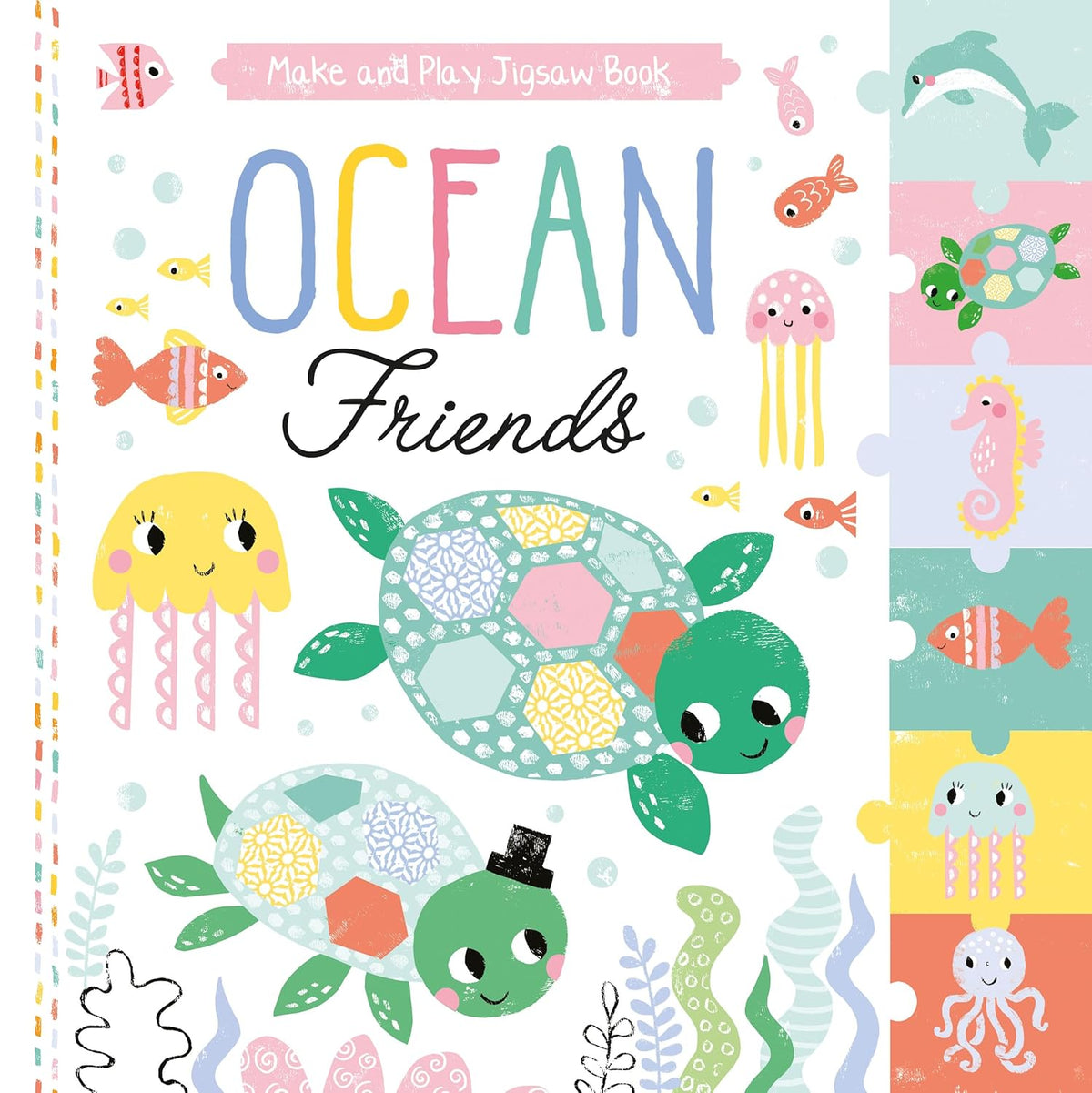 Ocean Friends - Children's Make and Play Jigsaw Book