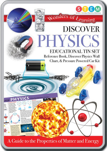 Discover Physics: Educational Tin Set (Wonders of Learning)