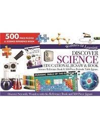 DICOVER SCIENCE EDUCATIONAL JIGSAW and BOOK
