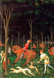 Ashmolean Museum: The Hunt by Paolo Uccello (Foiled Journal)