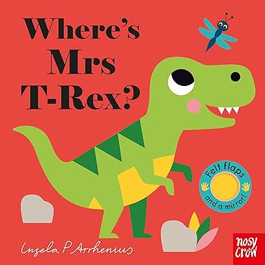 Wheres Mrs T Rex  Felt Flaps