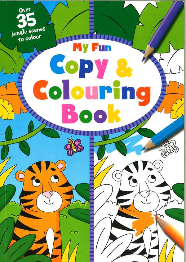 My Fun Copy Colouring Book