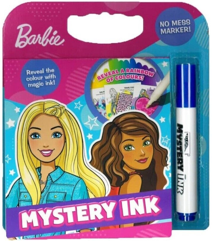Barbie Mystery Ink Magic Rainbow Painting Pen with Activity and Puzzle Book