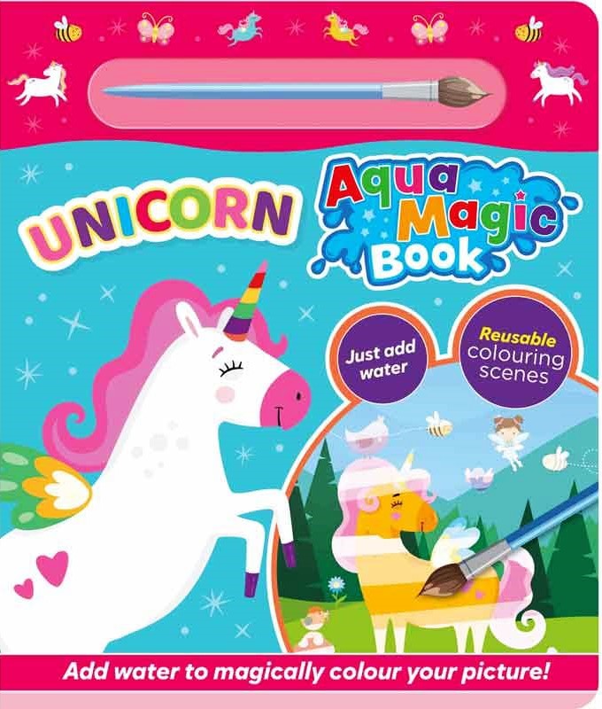 UNICORNS AQUA MAGIC BOOK