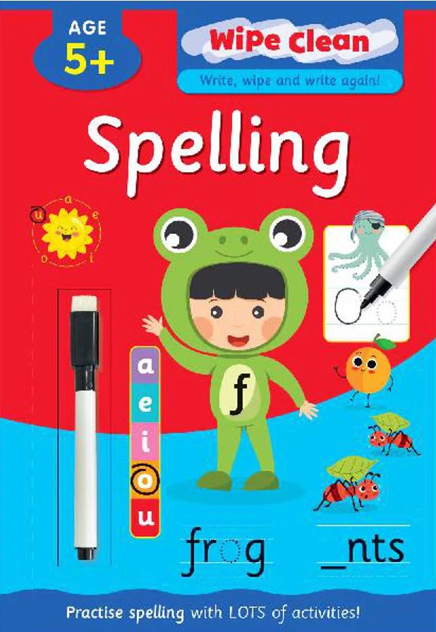 Wipe Clean Book Spelling