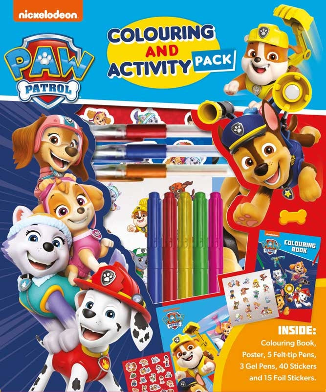 PAW PATROL COLOURING and  ACTIVITY KIT