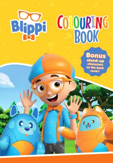 Blippi Colouring Book