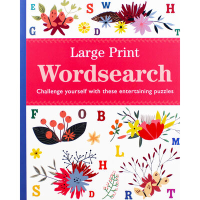 Large Print Wordsearch: Challenge Yourself with These Entertaining Puzzles