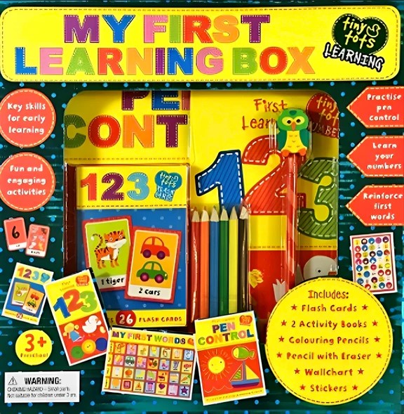Tiny Tots Back To School B Set My First Learning Pack Uknp