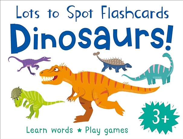 Lots to Spot Flashcards: Dinosaur!