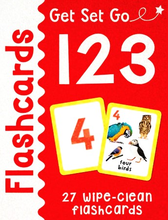 Get Set Go Flashcards: 123