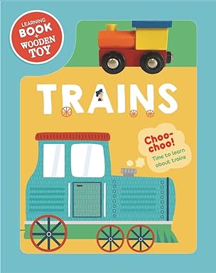 Trains (Book and Wooden Vehicle)