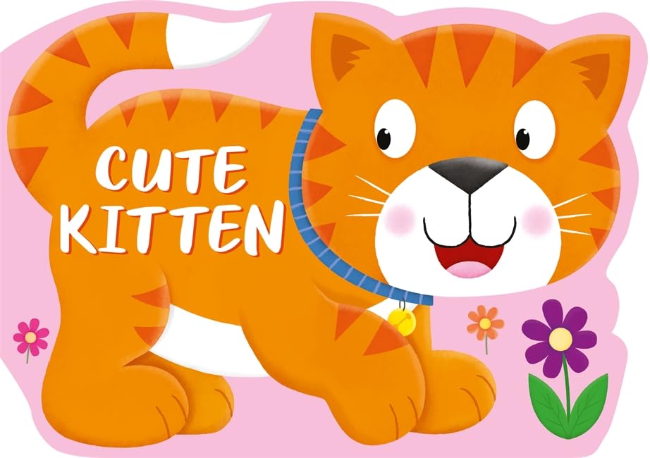 Cute Kitten (Die-Cut Shaped Animals)
