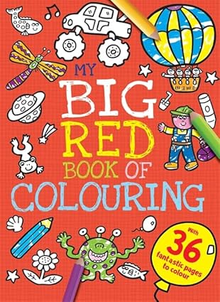 My Big Red Book of Colouring  Awesome Colouring 4