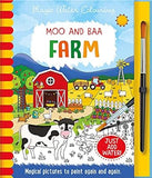 Moo and Baa - Farm, Mess Free Activity Book (Magic Water Colouring)
