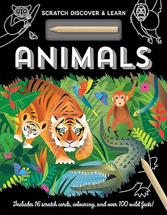 Animals (Scratch, Discover and Learn)