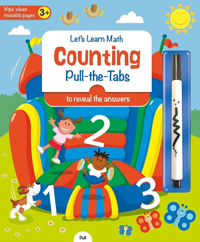 Lets  Learn Counting pull the Tabs to reveal the answers
