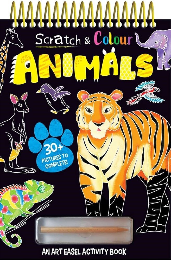 Scratch and Colour Animals
