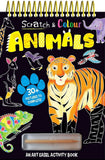 Scratch and Colour Animals