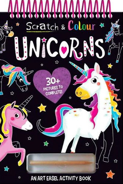 Scratch and Colour Unicorns