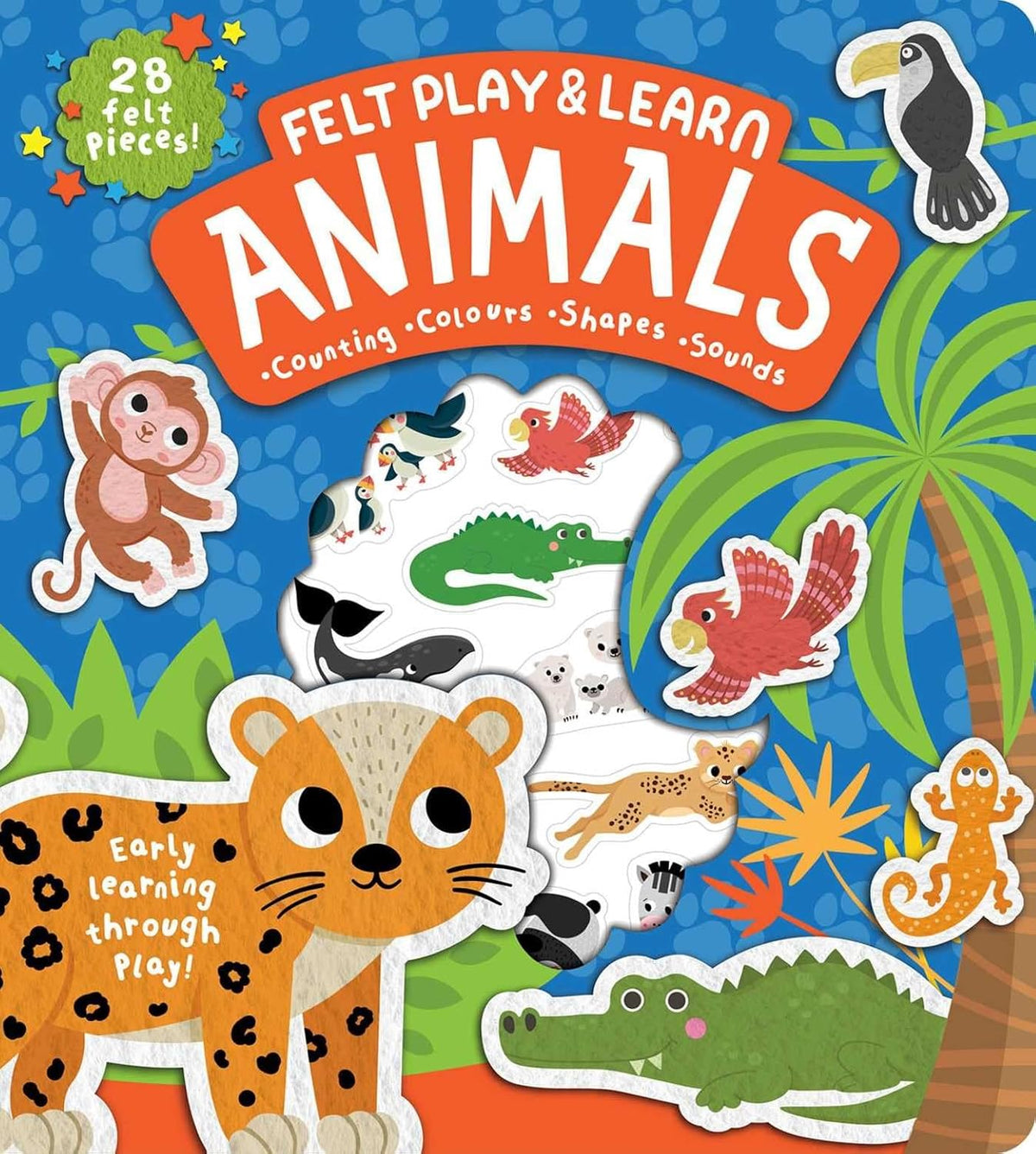 Felt Play and Learn Animals